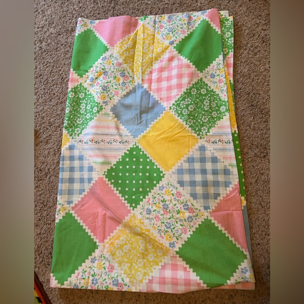 Vintage sears robuck twin flat sheet 72x104